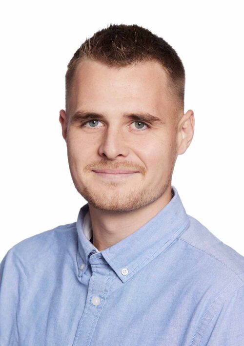 Personaleportrætter der virker imødekommende Professionelt personalebillede med naturligt smil